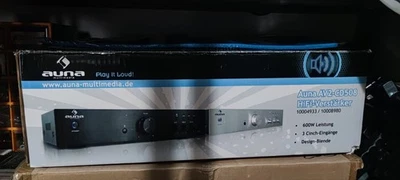 Amplificatore hi fi AUNA nuovo, 80W con telecomando - Immagine 1 di 4