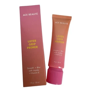 Ace Beaute Layer Grip Primer Desenfoque Suave Vitamina E Jojoba 1 Fl Oz - Imagen 1 de 5