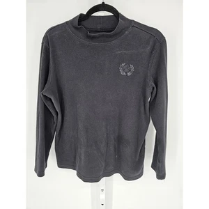 Blair Women's Back Long Sleeve Turtle neck Logo Embroidered Top Size XL - Picture 1 of 4