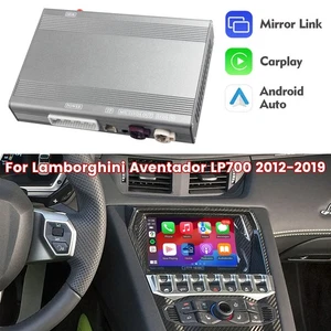 Wireless Carplay Android Auto Retrofit For Lamborghini Aventador LP700 2012-2019 - Picture 1 of 13