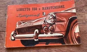 VTG 1963 Triumph Spitfire 4 Owners Handbook #CA - Picture 1 of 6