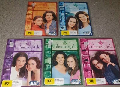 Gilmore Girls - Complete First, Second, Third, Fourth & Fifth Seasons - 30 DVDs - image 1 of 4