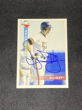 Jim Duffy 1998 Grandstand Quad City River Bandits Auto Autographed Signed Card