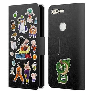 OFFICIAL DRAGON BALL ICONIC LEATHER BOOK WALLET CASE COVER FOR GOOGLE PHONES - Picture 1 of 11