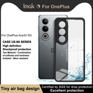 IMAK für OnePlus Ace 3V, stoßfest TPU weicher Rahmen PC Bodenplatte Etui Abdeckung - Bild 1 von 11