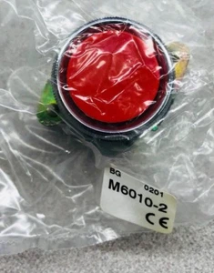 Alcoswitch M6010-2 Pulsante di arresto di emergenza pulsante rosso - Foto 1 di 3