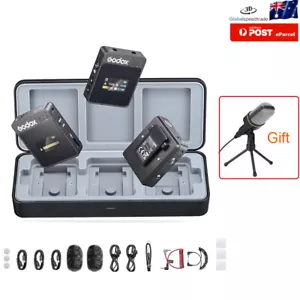 GODOX Movelink II M2 Wireless Microphone System Lavalier Mic with Charging Case - Picture 1 of 15