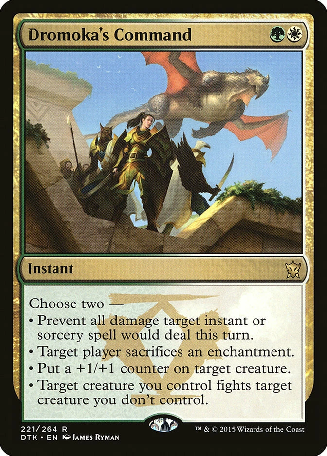 Dromoka's Command English  Mtg Magic (Mint-Nm) - Image 1 of 1