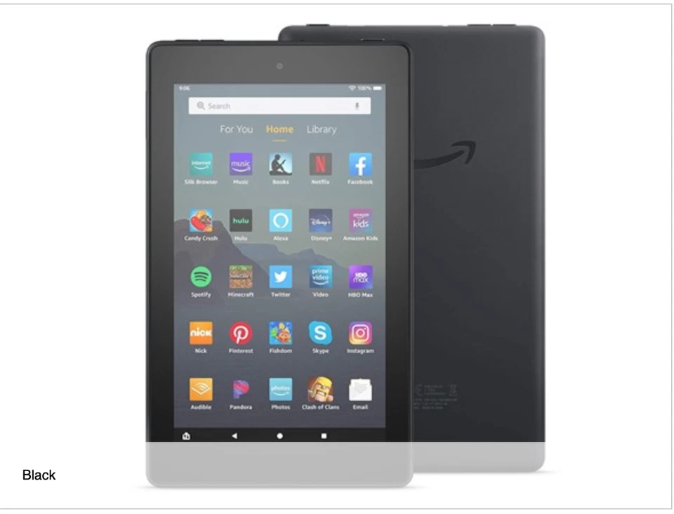 Amazon Fire 7 16 GB (9th Gen) Wi-Fi + 4G (Unlocked) , 7" - Black