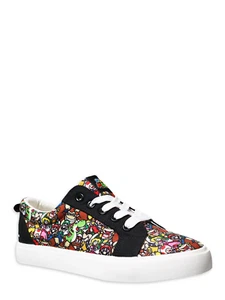 Super Mario Jungen Niedrig Schnürschuhe Canvas Größe 13-6 Gamer Turnschuhe - Bild 1 von 7
