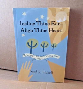 PAUL HASSETT Incline Thine Ear self-help book Christian 2002 applying the Bible - Bild 1 von 2