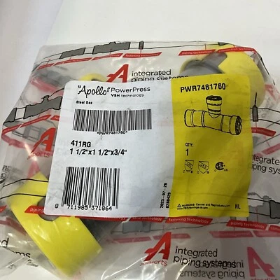 Apollo PWR7481760 Powerpress Gas Acero al Carbono Prensa Reductora Camiseta (411RG) Foto 1 de 4