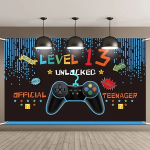 Video Game Birthday Decorations 8 9 10 11 12 13 14Th Birthday Decorations - Picture 1 of 12