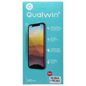 Qualwin Screen Protector For iPhone X/XS/11 Pro - Clear Transparent - Picture 1 of 4