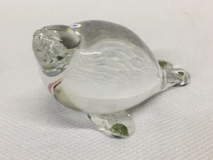 Vintage Crystal Walrus, 6” x 3.5”, Collectible - Picture 1 of 6