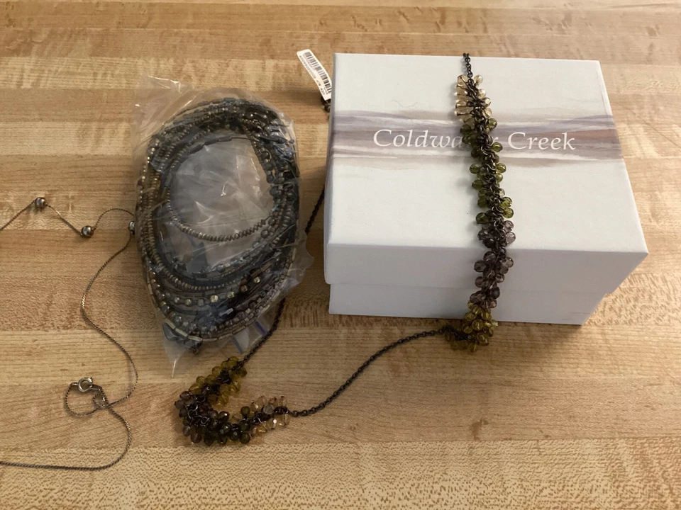 Collar de cristal Coldwater Creek Ombre con paquete de collar  Foto 1 de 1