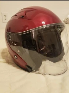 Bilt Route Unisex Large Wine Red Helmet - Picture 1 of 5