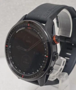 GARMIN Approach S62 GPS Golf Watch Black High-Precision w/Manual and Codes Used - Picture 1 of 3