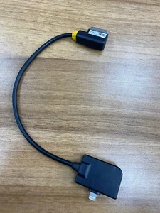 AUDI iPHONE APPLE CABLE LEAD AMI MEDIA IN CAR LIGHTNING AUDIO MUSIC CONNECTOR - Picture 1 of 2