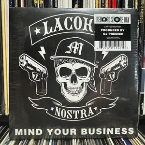 LA COKA NOSTRA + DJ PREMIER - MIND YOUR BUSINESS (7") 2014!! ILL BILL + SLAINE - Picture 1 of 2