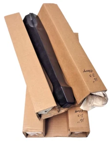 Jansen J3 Spade Artist Bench Legs Satin Ebony Set of 4 legs NEW - Picture 1 of 8