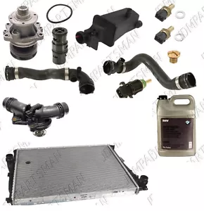for BMW E46 3-Series Automatic Transmission Radiator Water Pump Cooling Kit #5 - Picture 1 of 1