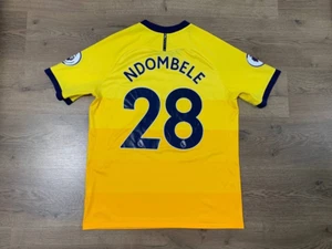 TOTTENHAM HOTSPUR F.C. 2020/2021 THIRD FOOTBALL SHIRT JERSEY SIZE L NDOMBELE #28 - Picture 1 of 11