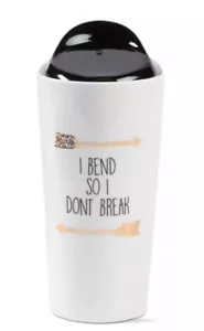 Tag Bend Wont Break Travel Mug, schwarz - Bild 1 von 10
