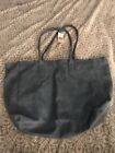 Saks Fifth Avenue 'Soft Blue Faux Leather Large' Tote Bag New