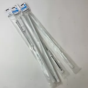 4er Set Target Room Essentials ovale Feder Spannstäbe weiß - Bild 1 von 4