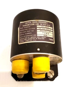 NEU Amphenol RF Hochfrequenz Übertragungsleitung Schalter SA-1474 A/A 115V 400Hz - Bild 1 von 5