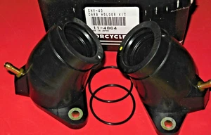 2 new K&L 98-11 XVS650 V-star carb holders intake manifold boots and orings kit - Picture 1 of 4