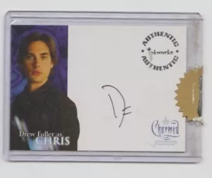 Charmed Autograph Trading Card Drew Fuller as Chris #A-3 - Picture 1 of 1