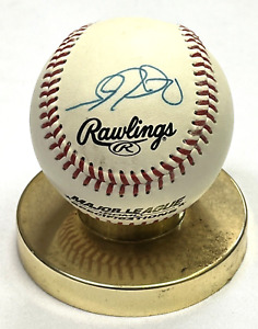Ryan Garko Signed Authentic Autographed Baseball MLB Rawlings 2004