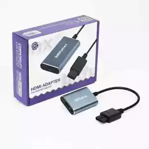 HDMI ADAPTER FÜR SUPER NINTENDO GAMECUBE N64 SNES NEU & OVP FERNSEHER WIE RAD2X - Bild 1 von 4