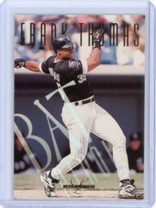 1995 Leaf Limited Frank Thomas Bat Patrol Insert - Chicago White Sox R1