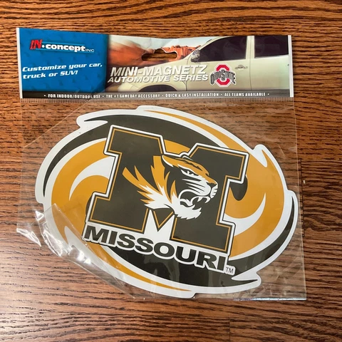University of Missouri Car Magnet - New in Package Cover
