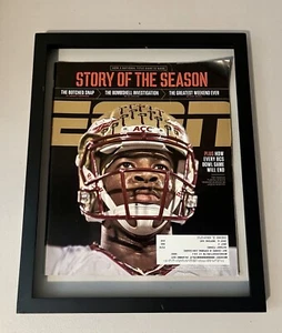 De colección Jameis Winston ESPN La Cubierta de Revista Cubierta Universidad Estatal de Florida - Imagen 1 de 4