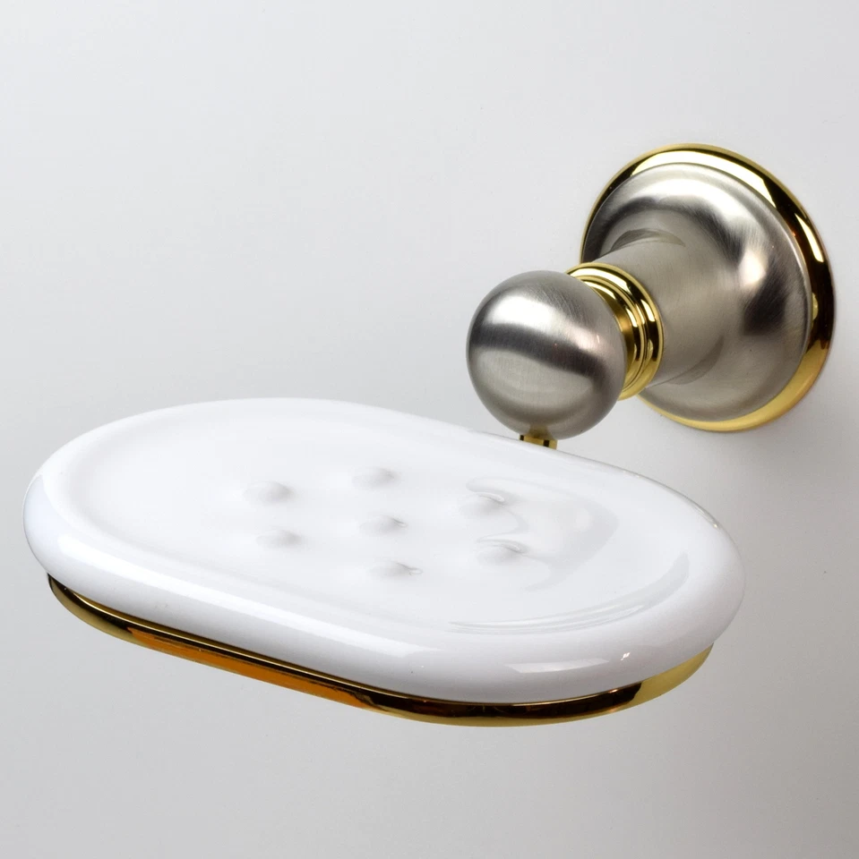 Barclay Toulouse Wall Mount Soap Dish Brushed Nickel