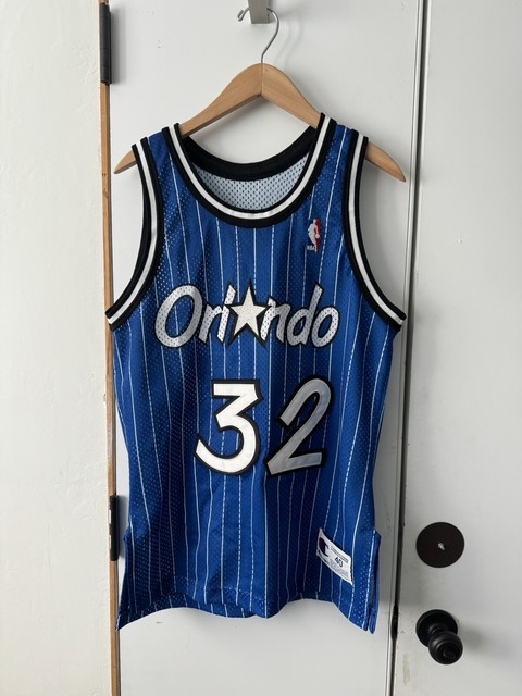 NBA ORLANDO MAGIC BASKETBALL SHIRT/SHORTS CHAMPION #32 SHAQUILLE O'NEAL