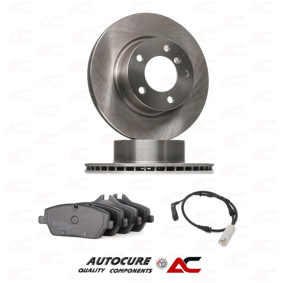 FOR BMW 1 SERIES 118D (E88) (E82) (MK1) FRONT BRAKE DISCS AND PADS SET [2007 - ] - Image 1 of 1