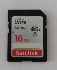 24 x ScanDisk Ultra 16GB 80m/s SDHC10 (Job Lot) - Zdjęcie 1 z 2