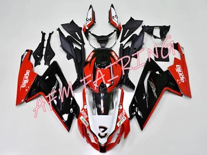 Red Black ABS Injection Mold Bodywork Fairing Kit for Aprilia RS125 2006-2010 - Picture 1 of 7