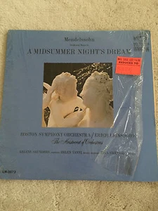A Midsummer Nighs Dream Mendelssohn Boston Symphony LM 2573 rotes Siegel MONO RCA LP - Bild 1 von 5