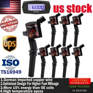8 Pack Ignition Coil TRITON For FORD 2003-2011 F150 F-150 4.6L 5.4L V8 DG508 New - Picture 1 of 11