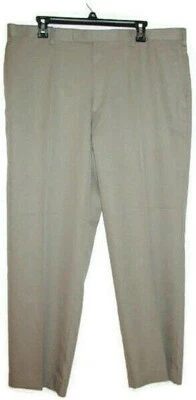 Новый Claiborne мужской прямой крой из микрофибры платье брюки полиэстер 36 W X 29 B3 - Изображение 1 из 3