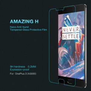 Nillkin Amazing H Tempered Glass Screen Protector for OnePlus 3 / 3T - Picture 1 of 12