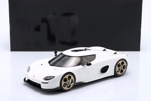 KOENIGSEGG CC850 2024 White L.E.1/999 - 1/18 - GT Spirit - Picture 1 of 5