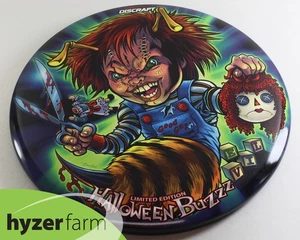 Discraft BRANDNEU CHUCKY HALLOWEEN SUPERCOLOR BUZZZ 183,6g Hyzer Farm D6 - Bild 1 von 1