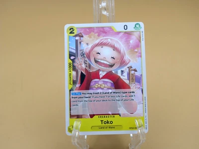 TOKO OP04-098 UC English ONE PIECE Kingdom of Intrigue Card Game TCG CCG - Image 1 of 2